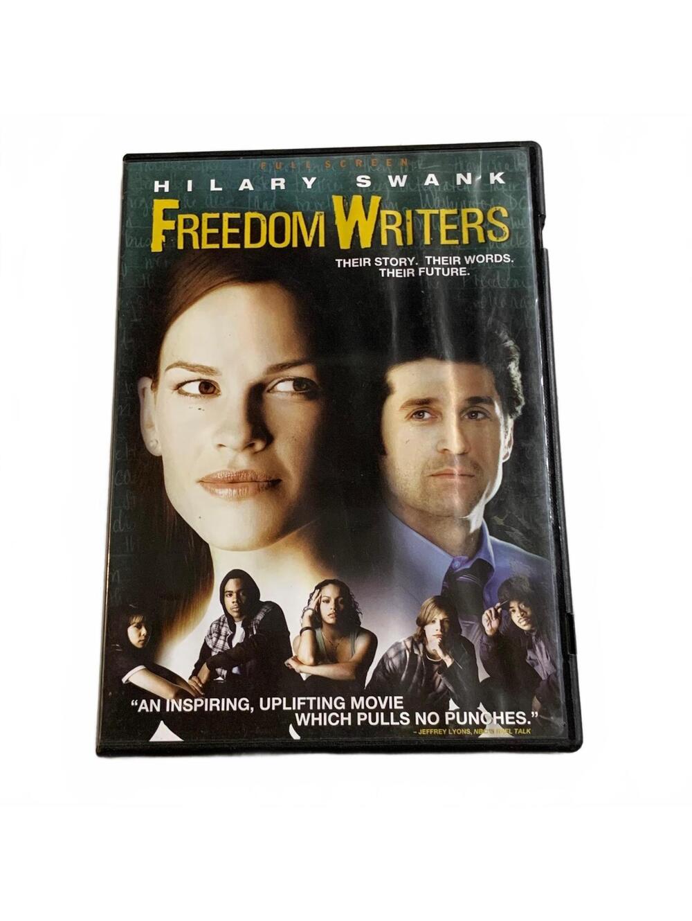 Freedom Writers DVD Starring Hilary Swank Inspirational Drama Movie